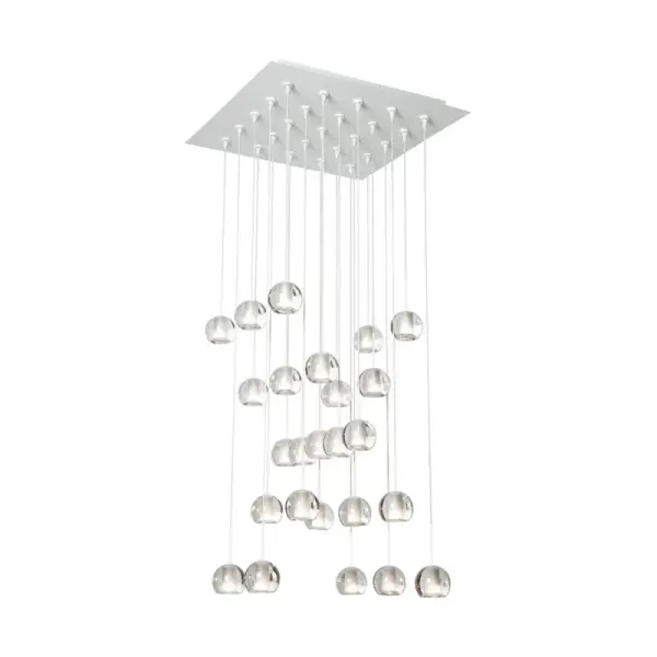 Gracie 4-Light White Canopy Chandelier