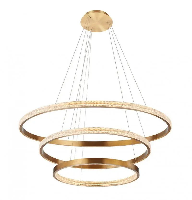 Rings Suspension Chandelier