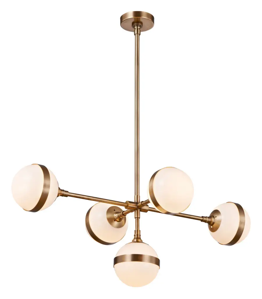 Energy-Efficient LED Chandelier with Contemporary Design