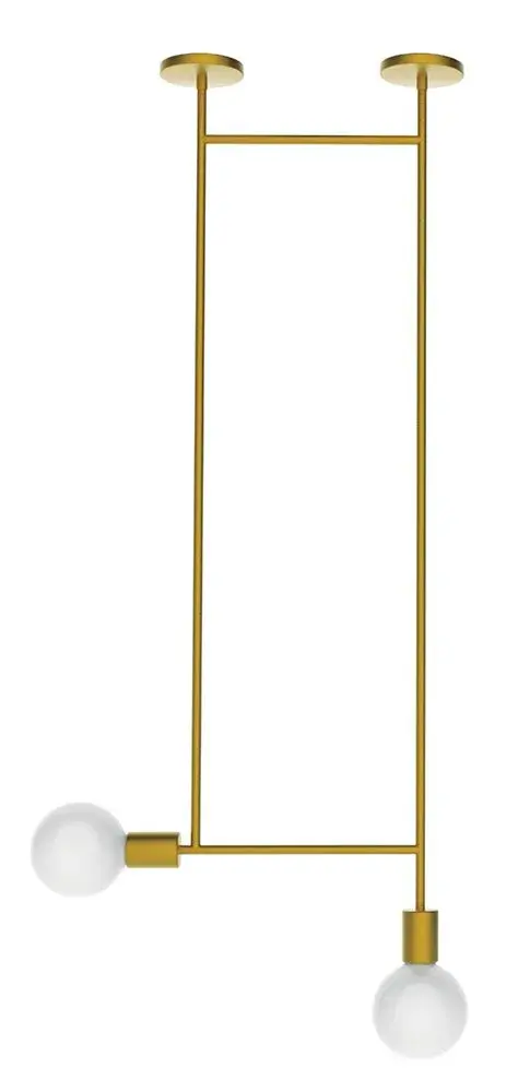 The CH560 Bar Chandelier brings contemporary elegance to dining spaces with its linear design and warm brushed brass finish. Perfect for modern and transitional interiors seeking sophisticated lighting.