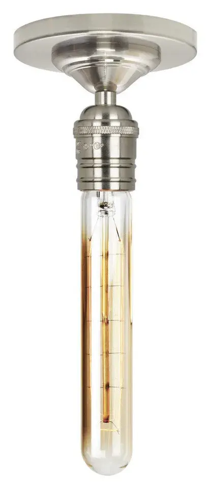 Compact Retro-Inspired Ceiling Light with Tubular Design