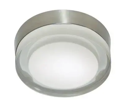 Ceiling Rondo 6 Frost Satin Nickel SL-DOB 12W