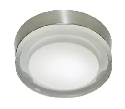 Ceiling Rondo 8 Frost Satin Nickel SL-DOB 17W