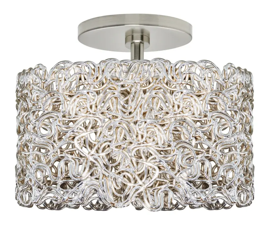Dazzle Silver Ceiling Mount Spaga