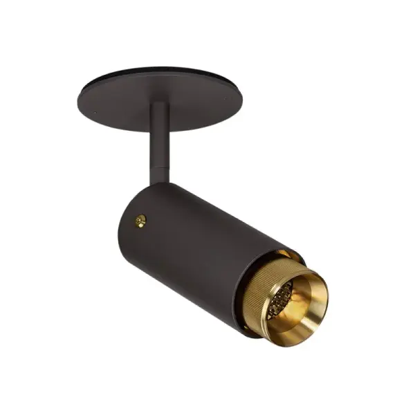 The CL702 combines energy-efficient LED technology with a sophisticated graphite and brushed brass finish. Its low-profile design makes it ideal for spaces with standard ceiling heights while providing reliable, dimmable illumination.