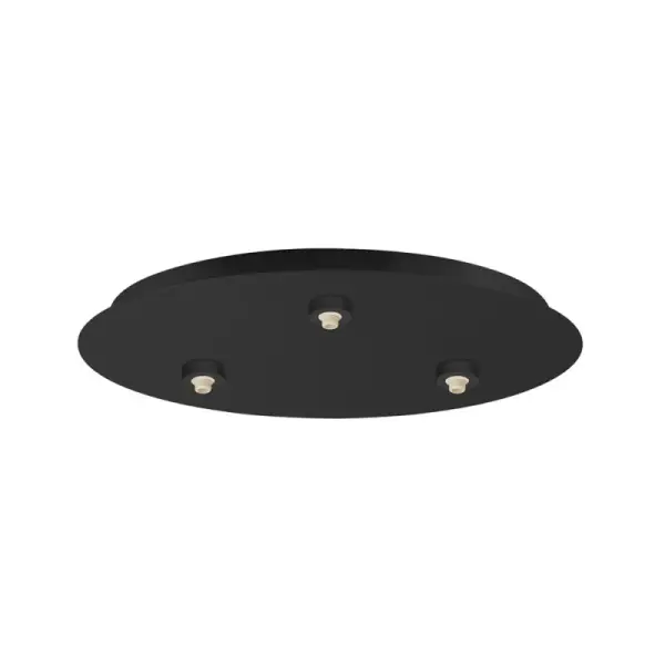 The EZ Jack Round Canopy offers a flexible lighting solution for creating custom multi-pendant arrangements. With three ports and six finish options, it adapts to various design aesthetics while simplifying installation.