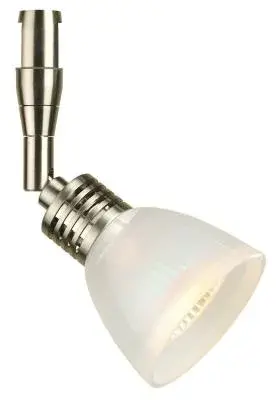 Vitrea Frost Swivel Head Monopoint Track Light