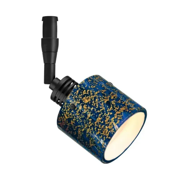 The Murano Action Swivel Head combines Italian-inspired glass artistry with practical adjustability. Its swivel mechanism allows precise light direction, making it ideal for accent lighting and task illumination.