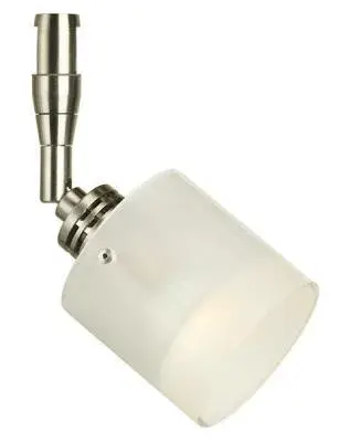 Swivel Head MR16 Track Light - Satin Nickel