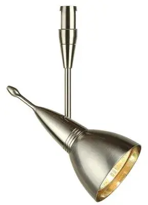Swivel Head MX Duomo Satin Nickel Hal MR16 50W 450lm For Monorail