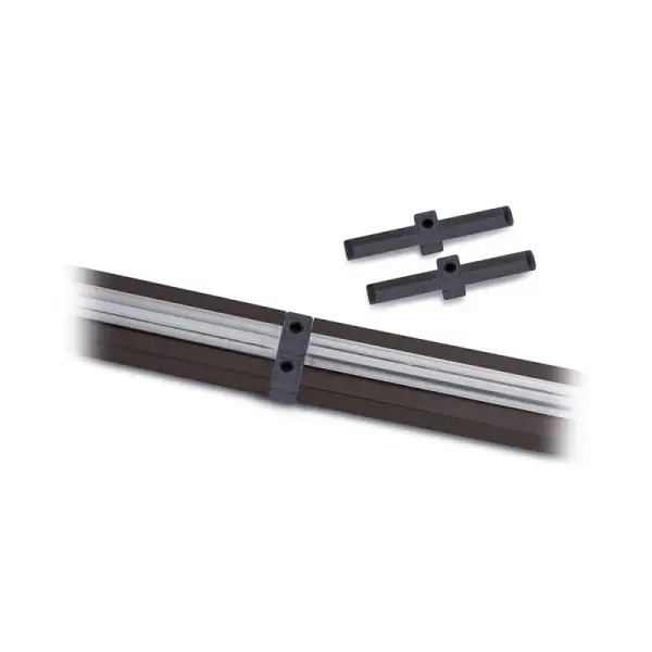 The Isolating Rail Connector is a critical component for monorail track lighting systems, allowing electrical isolation between track sections for enhanced control and safety in residential and commercial installations.