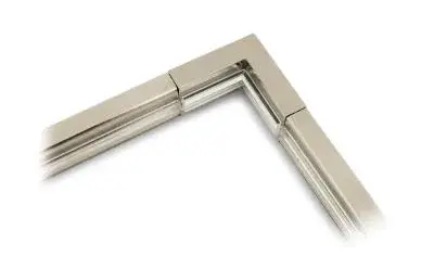 L-Connector Satin Nickel