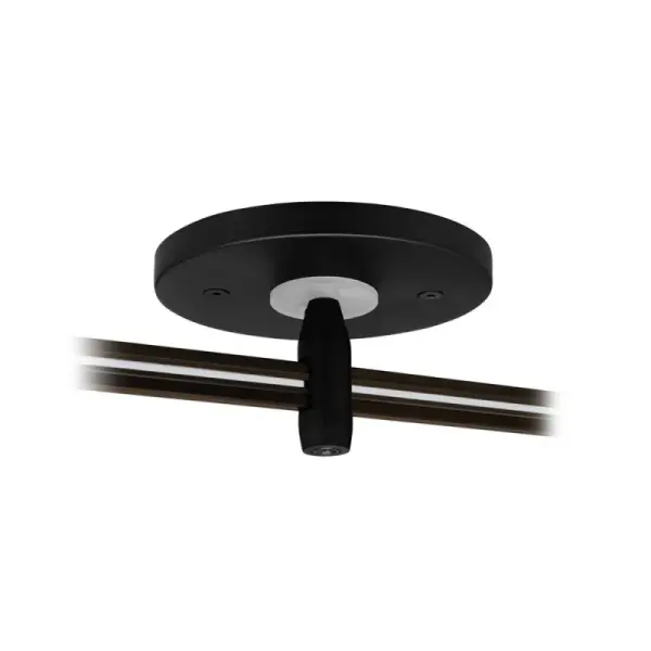This 4-inch remote canopy provides a clean, professional mounting solution for monorail track lighting systems. Available in three versatile finishes to match any décor.