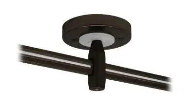 Monorail Single Feed Remote Canopy 2.75" Bronze