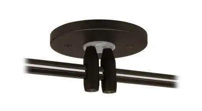 Monorail Dual Feed Remote Canopy 4" Bronze