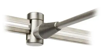 Monorail Pendant Adapter Satin Nickel