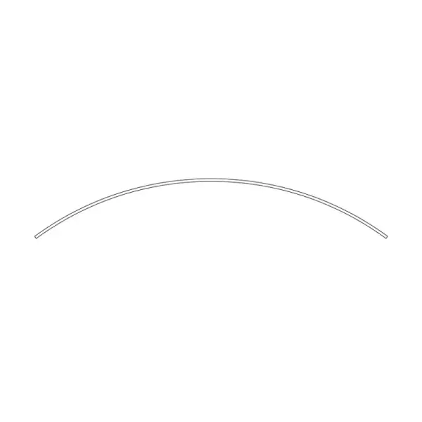 This large-diameter curved monorail component enables creative circular lighting designs in spacious interiors. The 1/5 round section offers flexibility for custom configurations with multiple finish options.