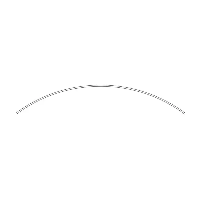 78" Diameter Circle 1/5 Round Monorail Component