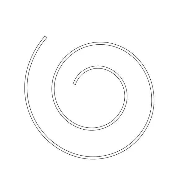 This 32-inch spiral monorail component enables creative curved track lighting designs. Available in three finishes to match any décor, it's ideal for creating flowing, architectural lighting paths in modern spaces.