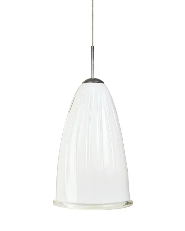 Tide Satin Nickel Pendant