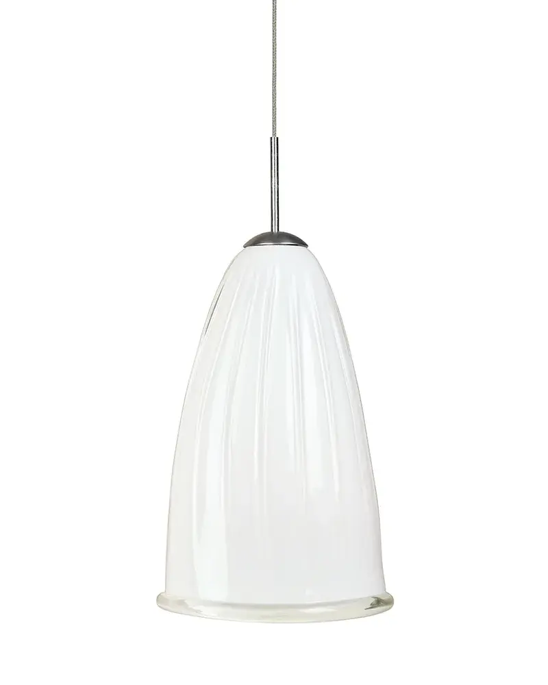 Tide Satin Nickel Pendant