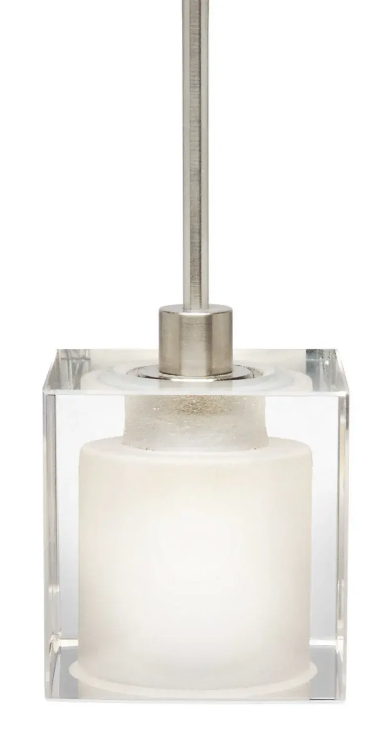 Crystal Cube Pendant - Clear