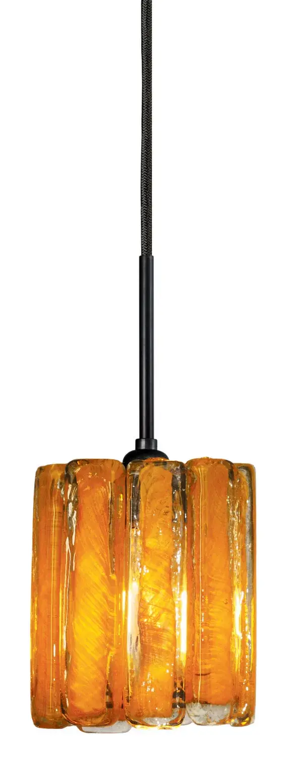 Xylo Amber Glass Pendant