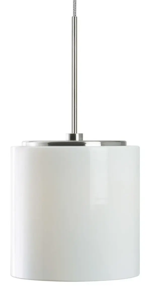 The Lenox pendant features a classic opal glass shade in a compact 4.25" profile, perfect for task lighting or grouped installations. Its timeless design works across traditional and contemporary spaces.