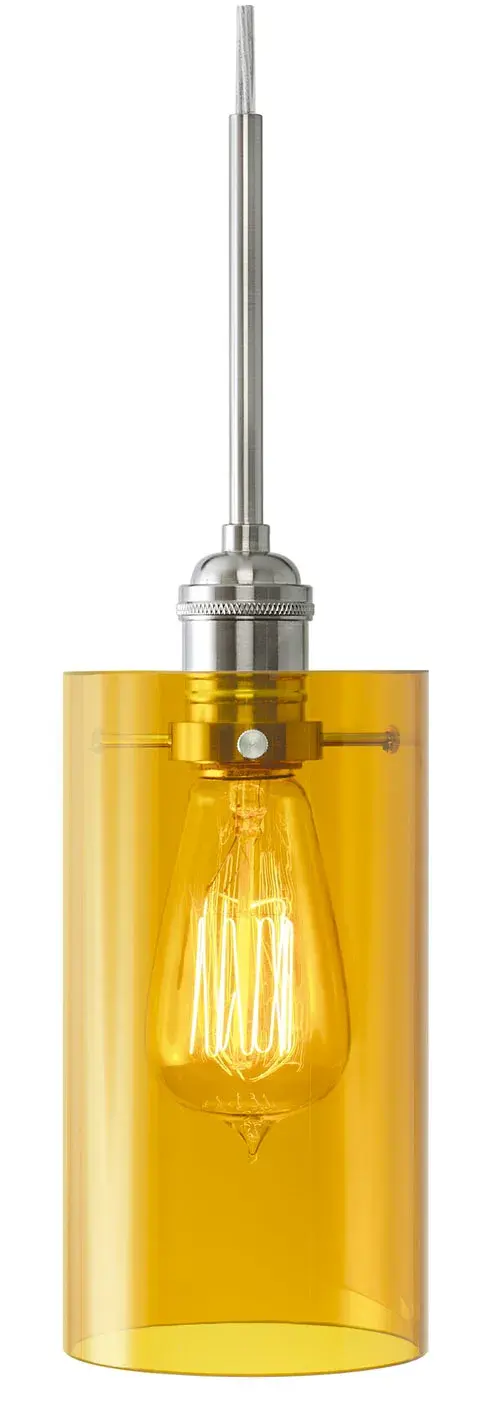 Retro Cylinder One Light Pendant