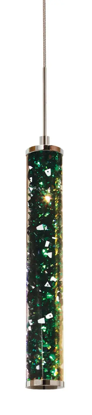 Jazz Crystal Emerald Pendant