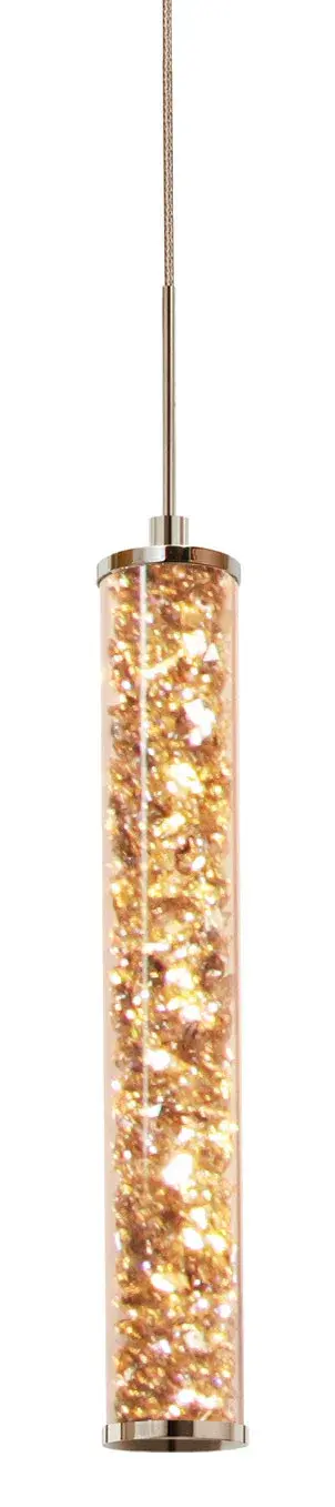 Jazz Crystal Pendant in Golden Shadow