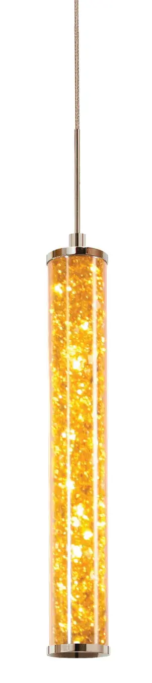 Jazz Crystal Light Topaz Pendant