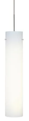 Regis Opal Acrylic Mini Pendant in Polished Nickel