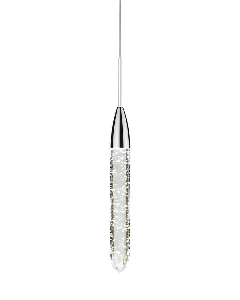 Stilo Crystal Pendant 11.25"