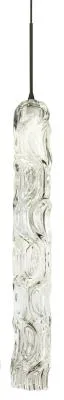Flo Mini Pendant in Clear Bronze
