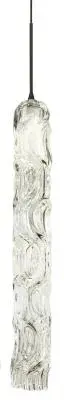 Flo Pendant Clear Bronze Hal 10W Monopoint
