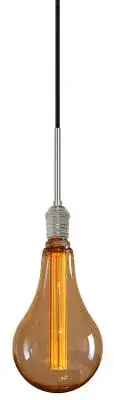 Retro II Mini Pendant with Amber Edison Bulb