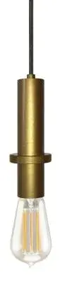 Firenze Vintage Satin Brass Pendant