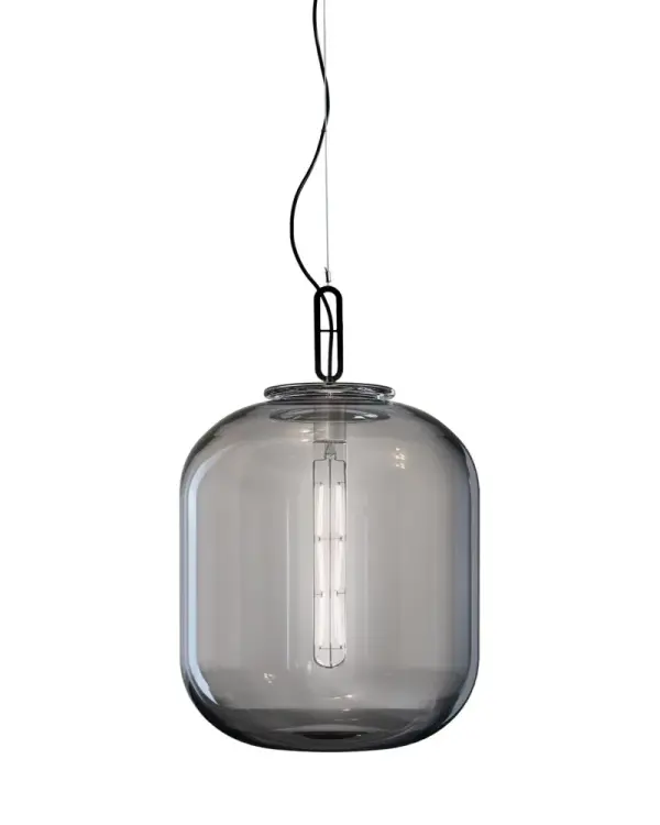 The PD331 Max 14" pendant combines industrial charm with contemporary styling. Available in two striking color combinations, this compact fixture offers flexible lighting options with multiple bulb compatibility.