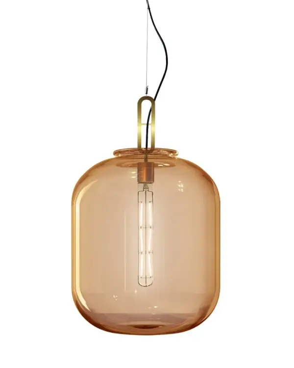 The PD332 Max pendant combines modern aesthetics with practical LED technology, offering 700 lumens of warm 2700K light. Its 17.5-inch profile and dual finish options make it adaptable to various interior styles.