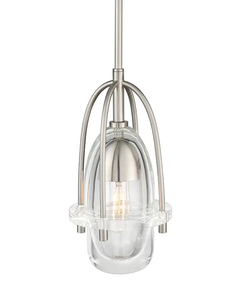 Kaner Satin Nickel Pendant
