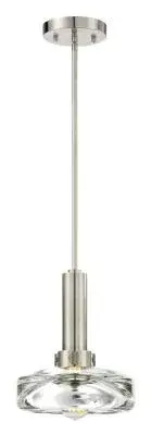 Volk Clear Crystal Mini Pendant