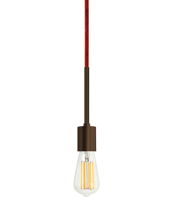 Bare Socket Pendant Light