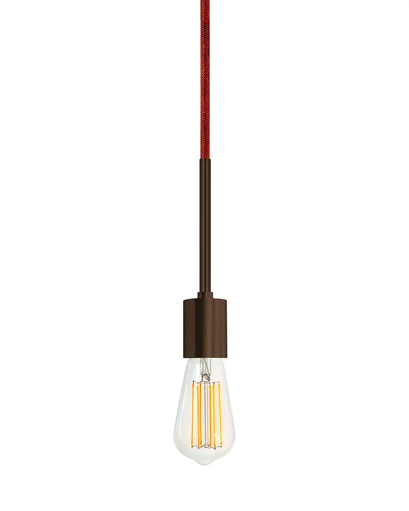 Bare Socket Pendant Light