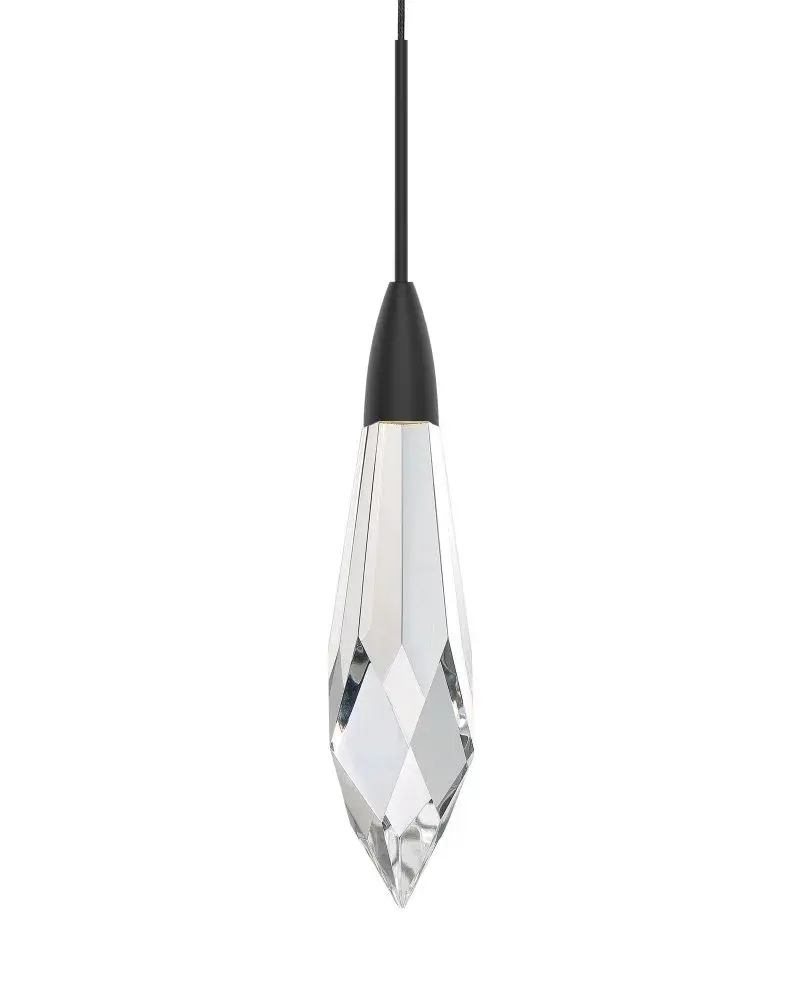 Elegant Contemporary Pendant with Timeless Black Finish