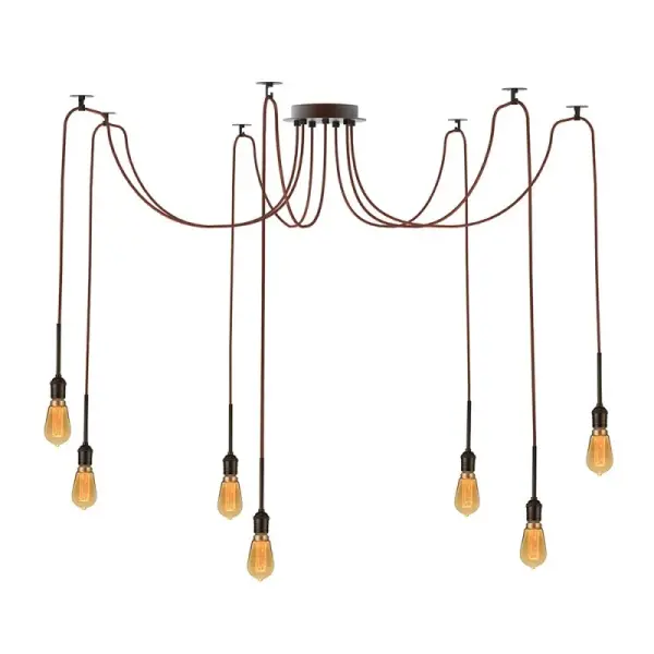 7-Light Swag Multi Retro II Pendant