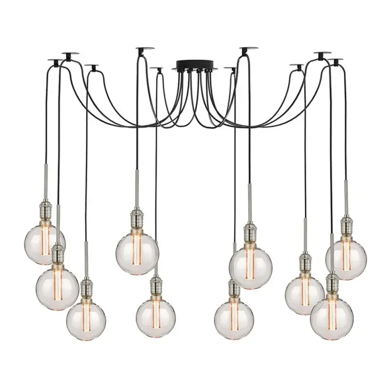 Swag Multi Retro II 10-Light Pendant