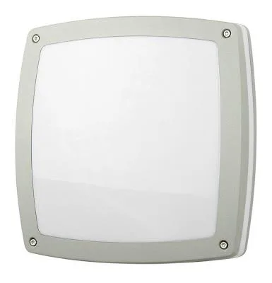 Lux Square Open Outdoor Wall Light