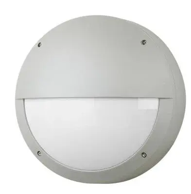 Outdoor Wall Lux Round Visa Silver DOB 30W LED