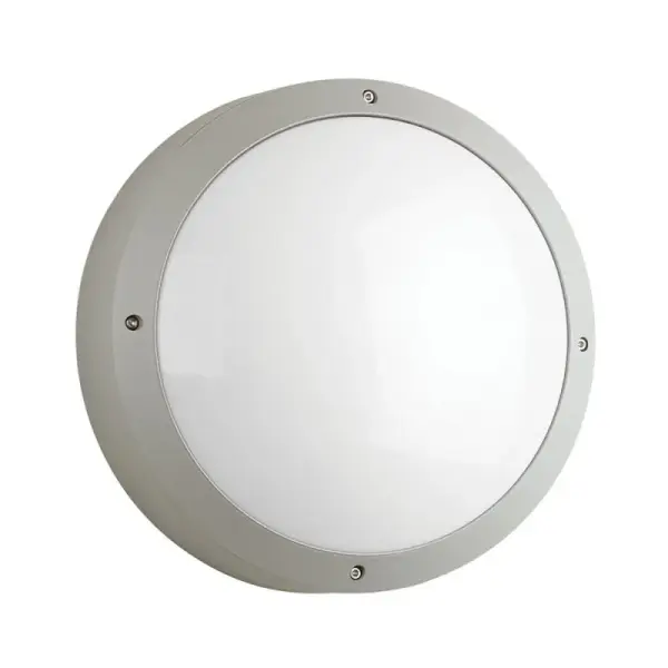 The Lux Round Open work light delivers efficient LED illumination with an integrated 24W driver in a contemporary silver finish. Its compact 14-inch profile and open design make it ideal for task-focused applications.